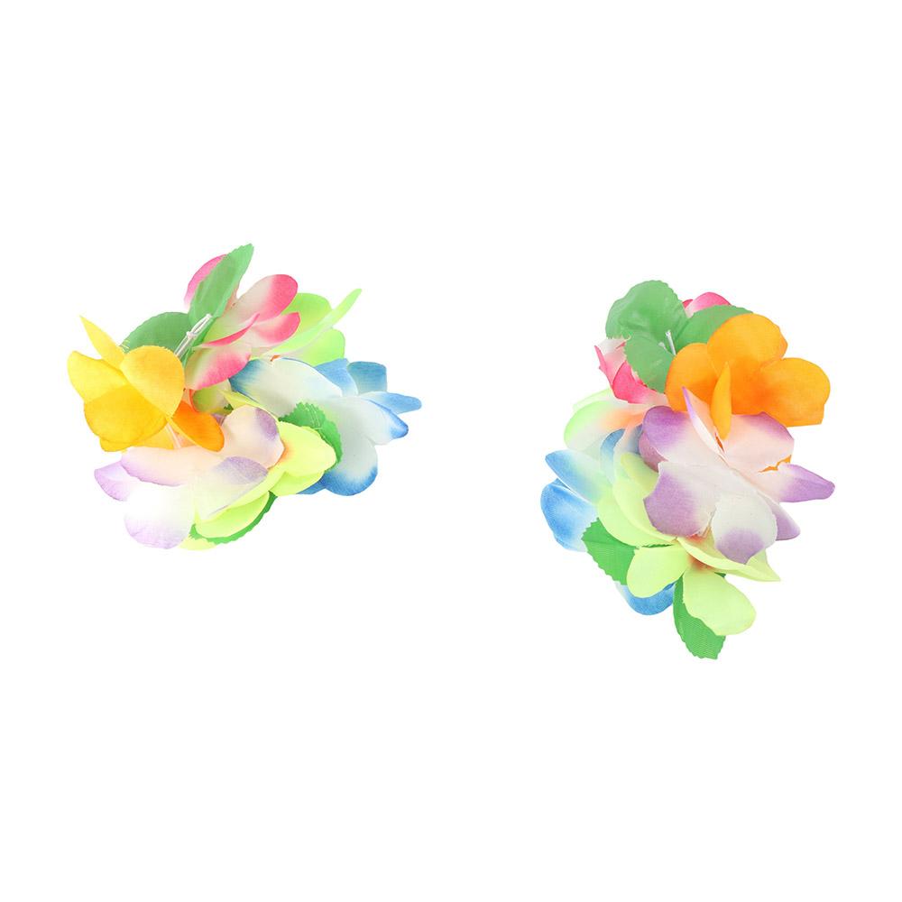 Cloth For Women Gift Hawaiian Style Wristband Garland Necklace Headband Performance Accessories