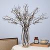 Plastic Artificial Plant Dead Branch Lifelike Handmade Eucalyptus Fruit Branch Real Touch DIY Artificial Greenery