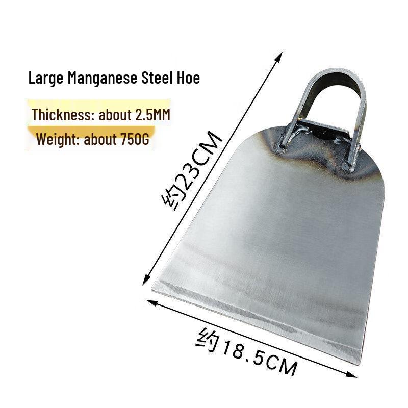 WEDO Heavy-Duty All-Steel Dual-Use Hoe CN plug (adapter included)