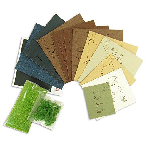 Sankei Studio Ghibli Mini Princess Mononoke Forest Spirit Non-Scale Papercraft MP07-43