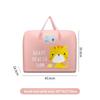 Kids Cartoon Cute Storage Bag For Bed Comforters With Oxford Fabric For Bedroom Organization