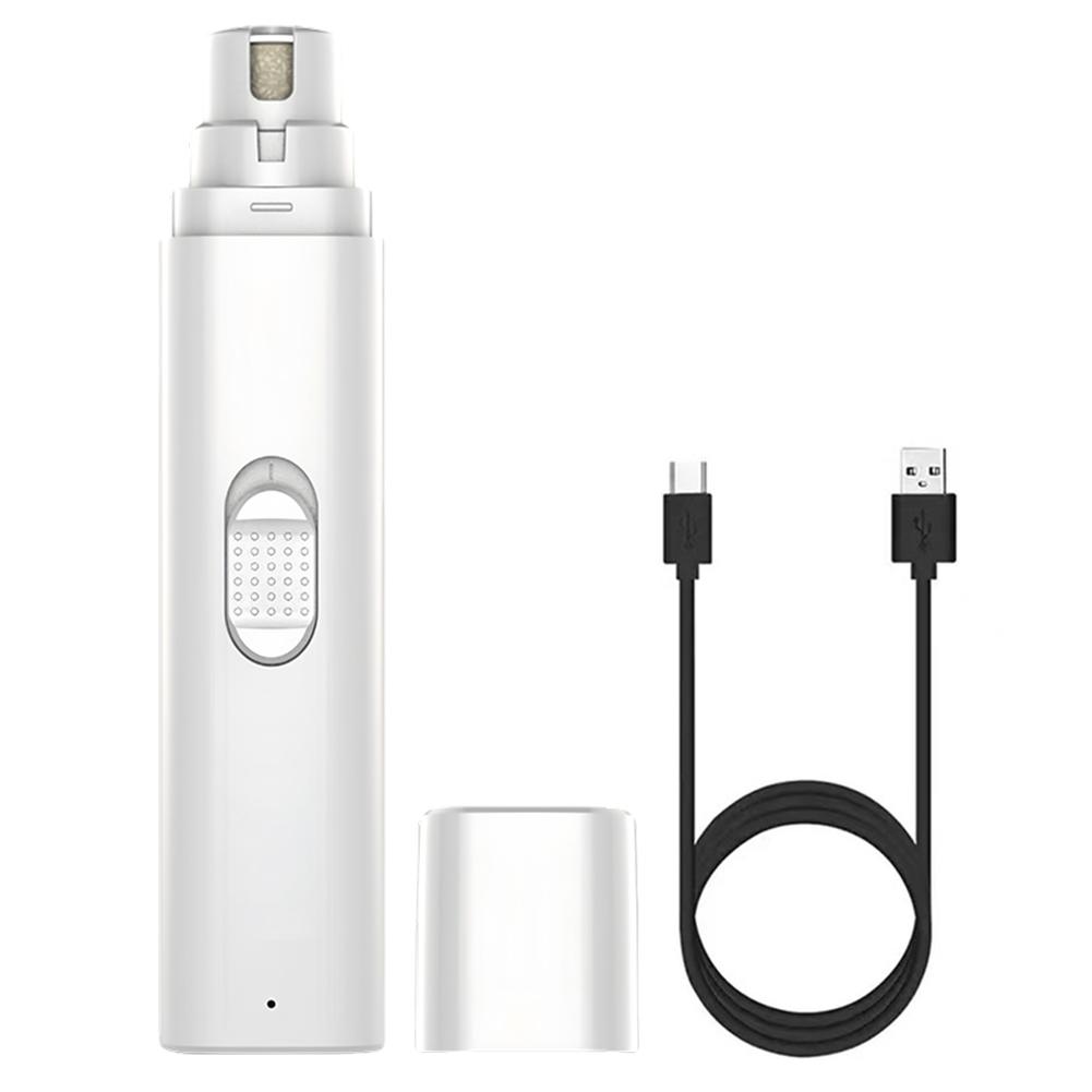 

Электрическая машинка для стрижки ногтей для собак, аккумуляторная машинка для стрижки ногтей для домашних животных, 2-скоростная машинка для стрижки ногтей для кошек, бытовая техника для ухода за собаками, аксессуары для ухода за собаками белый