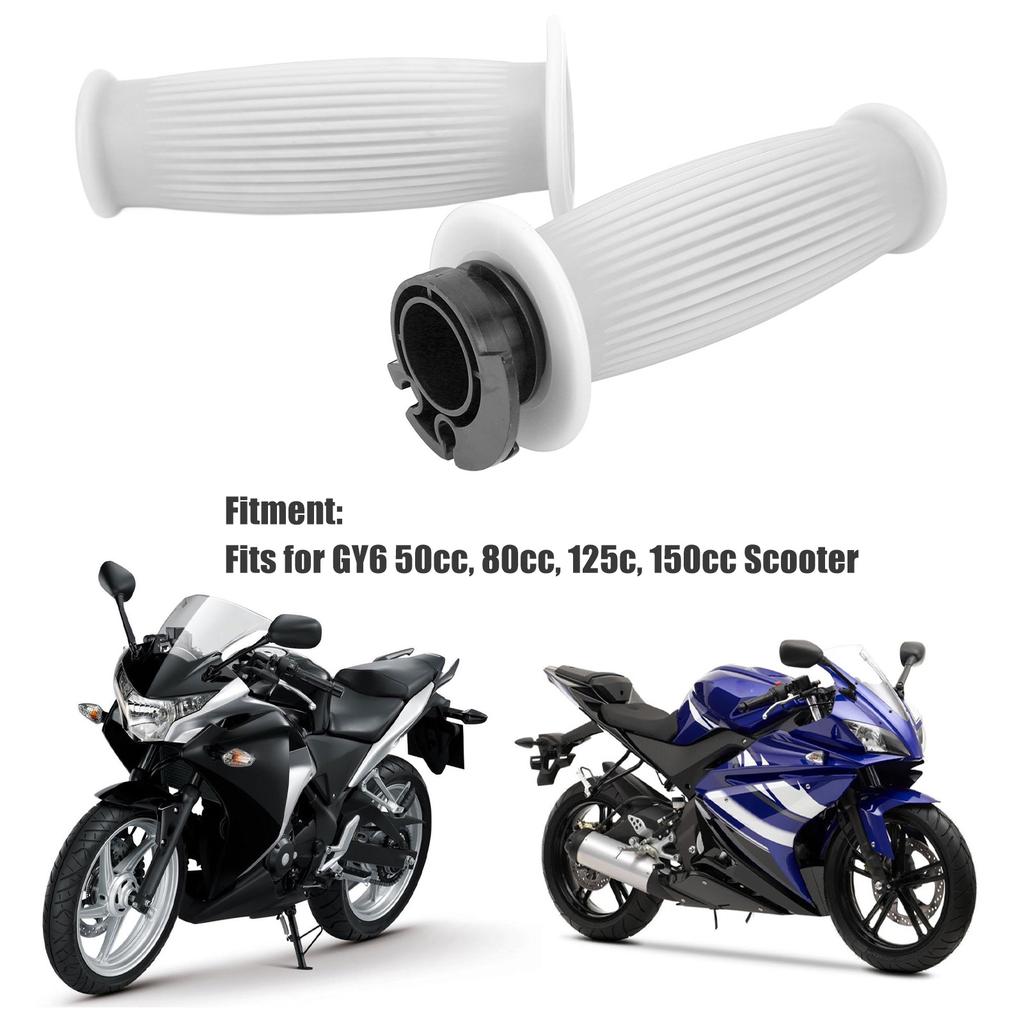 1 Pair Throttle Control Grips 22mm Caliber A elerator Handlebar Grips for GY6 50 80 125c 150 Scooter