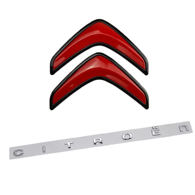 Lettere Stemmi Baule Posteriore Adesivo Auto Emblema per Citroen Xsara C3 Picasso Elysee Berlingo XR C4 Sega Aircross C5 Logo Accessori HT6