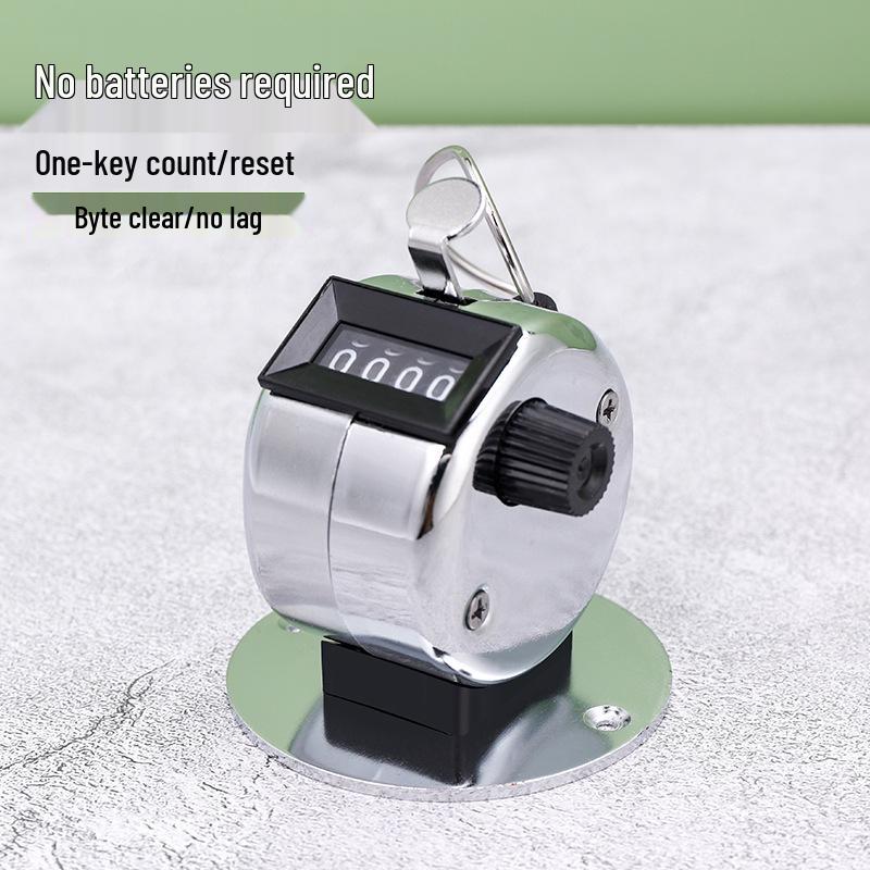 Colorful Metal Handheld Mechanical Tally Counter