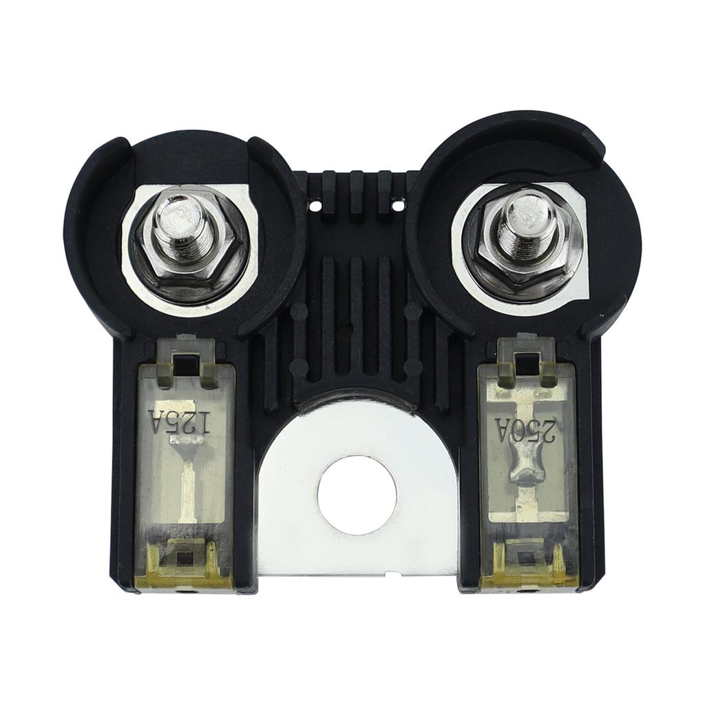 Battery Terminals Replacement with Double Fuses Holder Battery Terminals Upgrads for Electrical Systems for Car 926-010