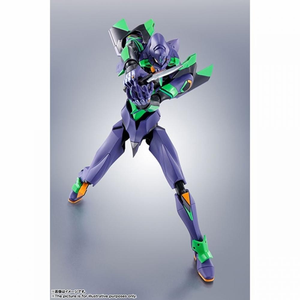 Bandai Robot Spirits Renewal Color Edition Eva Unit 01 + Kassius-Lanze