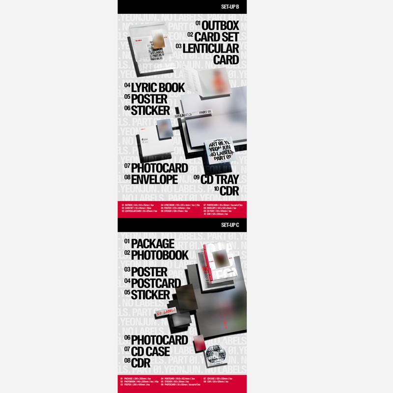 [Pre-order] YEONJUN(TXT) - NO LABELS: PART 01(Online Benefit)