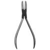 Silver Nose Pad Pliers Half Round Needle Nose Pliers Eyeglasses Pliers  for Glasses Adjusting