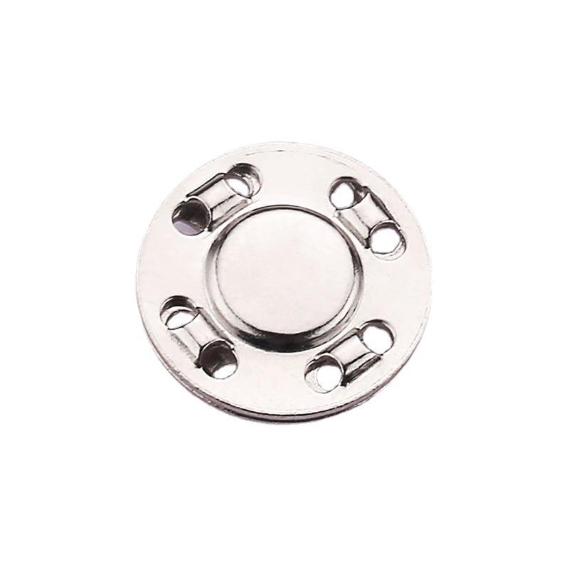 Colored Metal Buttons with Strong Magnetic Snaps - Ultra-Thin, Invisible Fastening, Ideal for Coats and Concealed Use