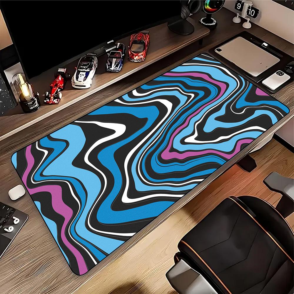 Japanese Style KoiDragon Mousepad Large Mouse Pad Lock Edge Mouse Mat XXL Soft Mause Mats Gamer Grande Table Mats Keyboard Pads