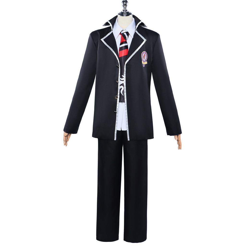 Blue Okumura Exorcist Rin School Uniform Costume Outfit Cosplay Coat Animation