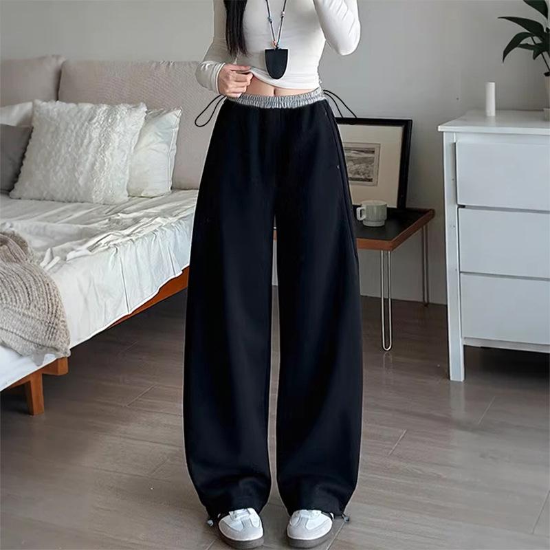 2026 Spring Maternity Wide-Leg Supportive Pants – Loose, Slimming, Comfortable & Versatile M