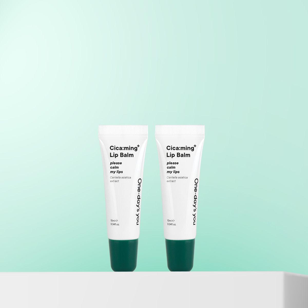 [2 Pieces] Cicaming High Moisturizing Lip Balm 10ml