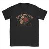 Elder Emo Culb T Shirt Beach Cotton T-Shirts For Mens Hip Hop Casual Tee Shirt Short Sleeves Streetwear Clothing