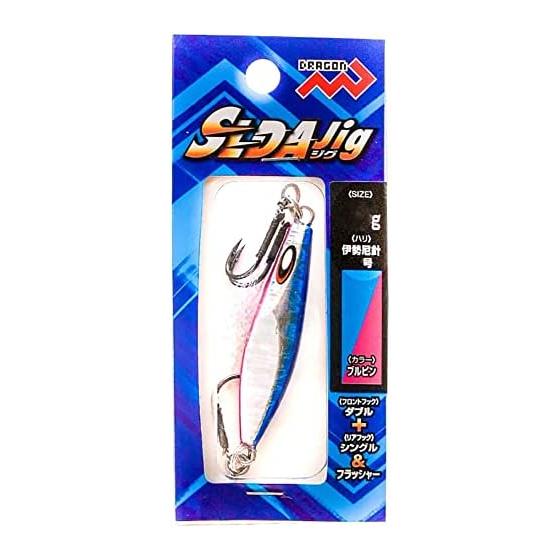 Marushin Fishing Gear (DRAGON) Jig SLDA Jig 80g# Bullpin
