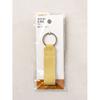 Daiso Genuine Leather Stitched Key Ring