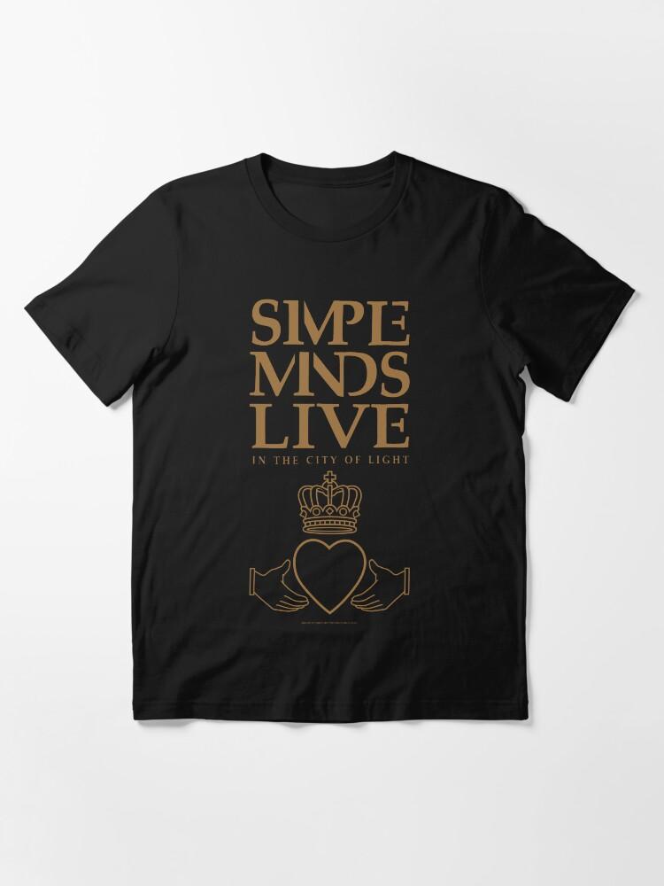 Simple Minds Simple Minds - Live In the City of Light Logo Essential T-Shirt