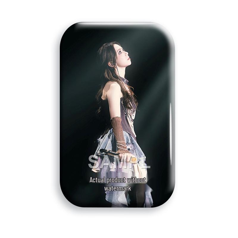 G.E.M. Star Idol Laser Badge & Brooch Pendant