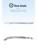 Manshi Front Bumper Decorative & Anti-collision Strip for BMW G38 528Li Fog Light Frame