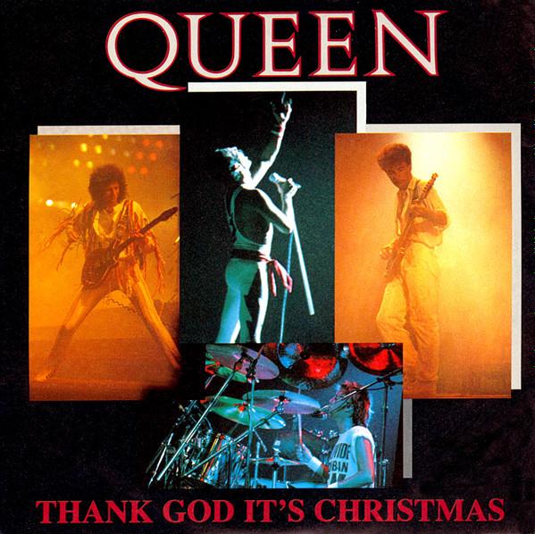 

7-дюймовая пластинка QUEEN - Thank God It s Christmas QUEEN5 EMI 1984 UK Рок Б/У