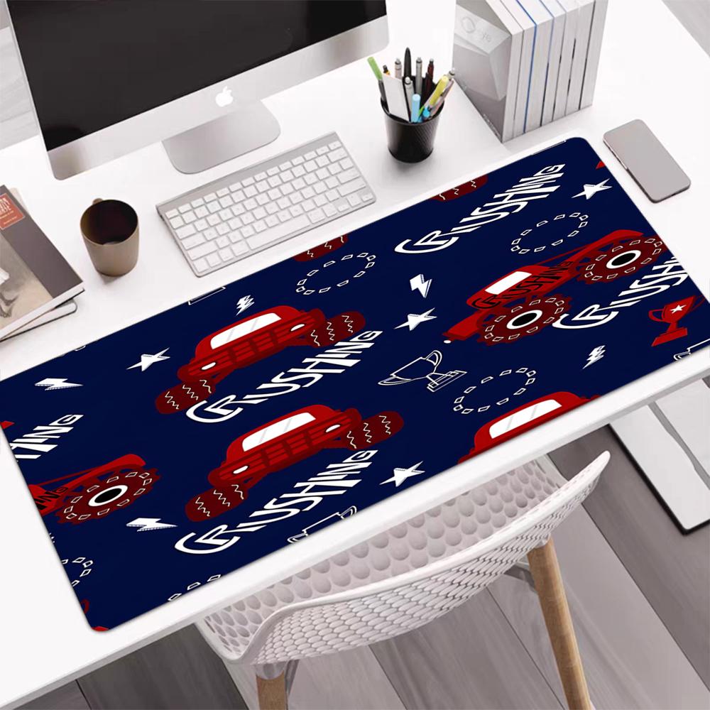 Tappetino Mouse Tema Camion, Base in Gomma Antiscivolo, Multifunzionale per Ufficio e Casa, Perfetto per la Personalizzazione dello Spazio di Lavoro.