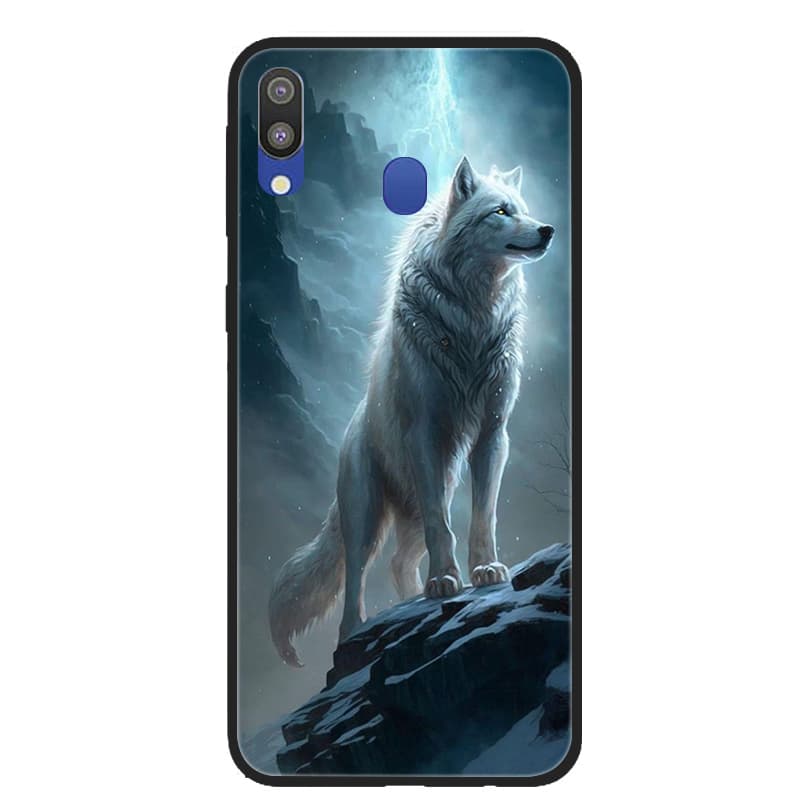 For Samsung Galaxy M20 M30 M30S Case Soft TPU Silicone Case For Samsung A40S M21 M30s M 30S M20 M30 Fashion Patterns Matte Case