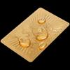 Gold Poker Playing Cards Board Games Child Kids Toys Children Toy Golden Deck Card Game Set PVC Waterproof Collect Popularity