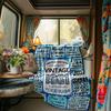 Retro Style For 65Th Birthday In 1961 Multipurpose Blanket Soft Cozy For Sofa Couch Office Bed Picnics Ideal For All Seasons Digital Print Perfect