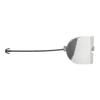 Perfectly Compatible Trailer Cover for Fiat 500 Rear Bumper Chrome Finish