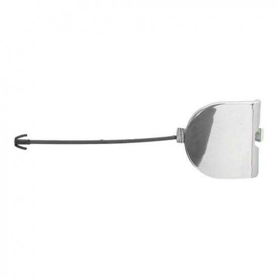 Perfectly Compatible Trailer Cover for Fiat 500 Rear Bumper Chrome Finish