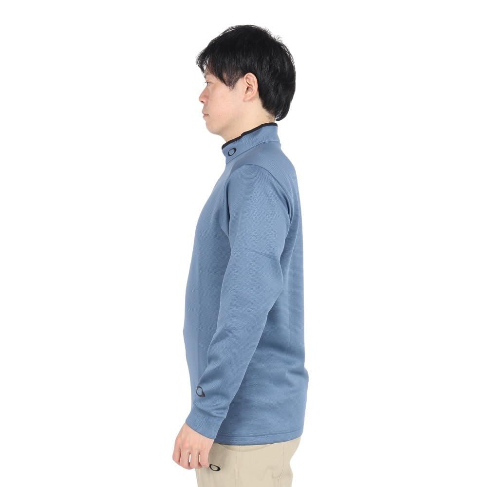 Oakley Modern Pleasant LS Mock Dark Aqua XL Size 6.0 (66Y) (Japanese 2XL)