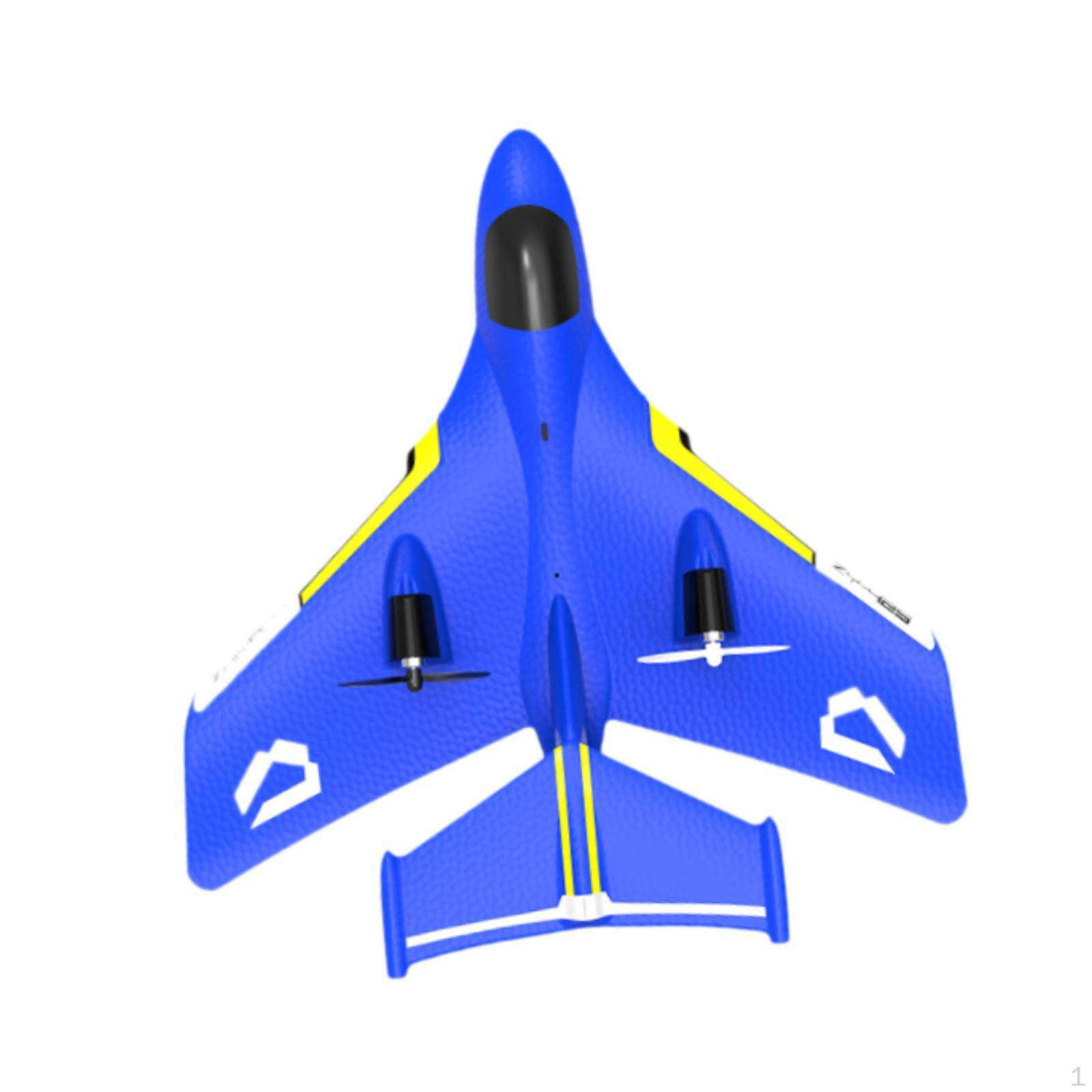 

Удосконалений планер з дистанційним керуванням для любителів синій