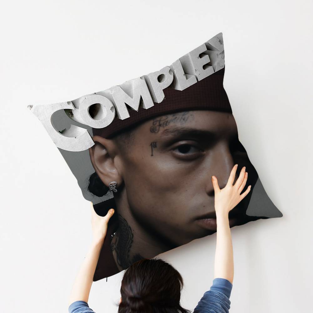 Singer C-Central Cee Cushion Cover Pillowcase Upholstery Sofa Throw Pillow Home Decor Pillowcas