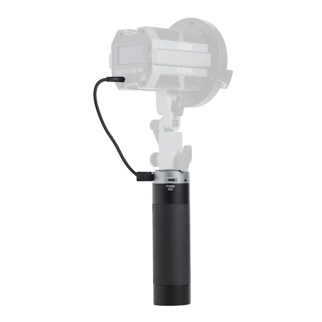 COLBOR PG99 98WH Battery Grip with 1 4 Inch Screw D Tap Type C Interface Built In Large Capacity Battery Power Supply
