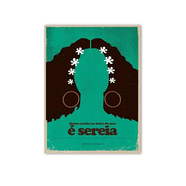 Minimalist Posters by Great Brazilian Artists Classics Brazilian Popular Music Canvas Painting Wall Art Singer Picitures Prints