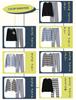 WULFUL Cotton Long Sleeve Pajama Set for Autumn and Cute Top and Bottom Set with Wide Loose 3 Size M Women's 100% Loungewear, Spring, Pants, Fit,