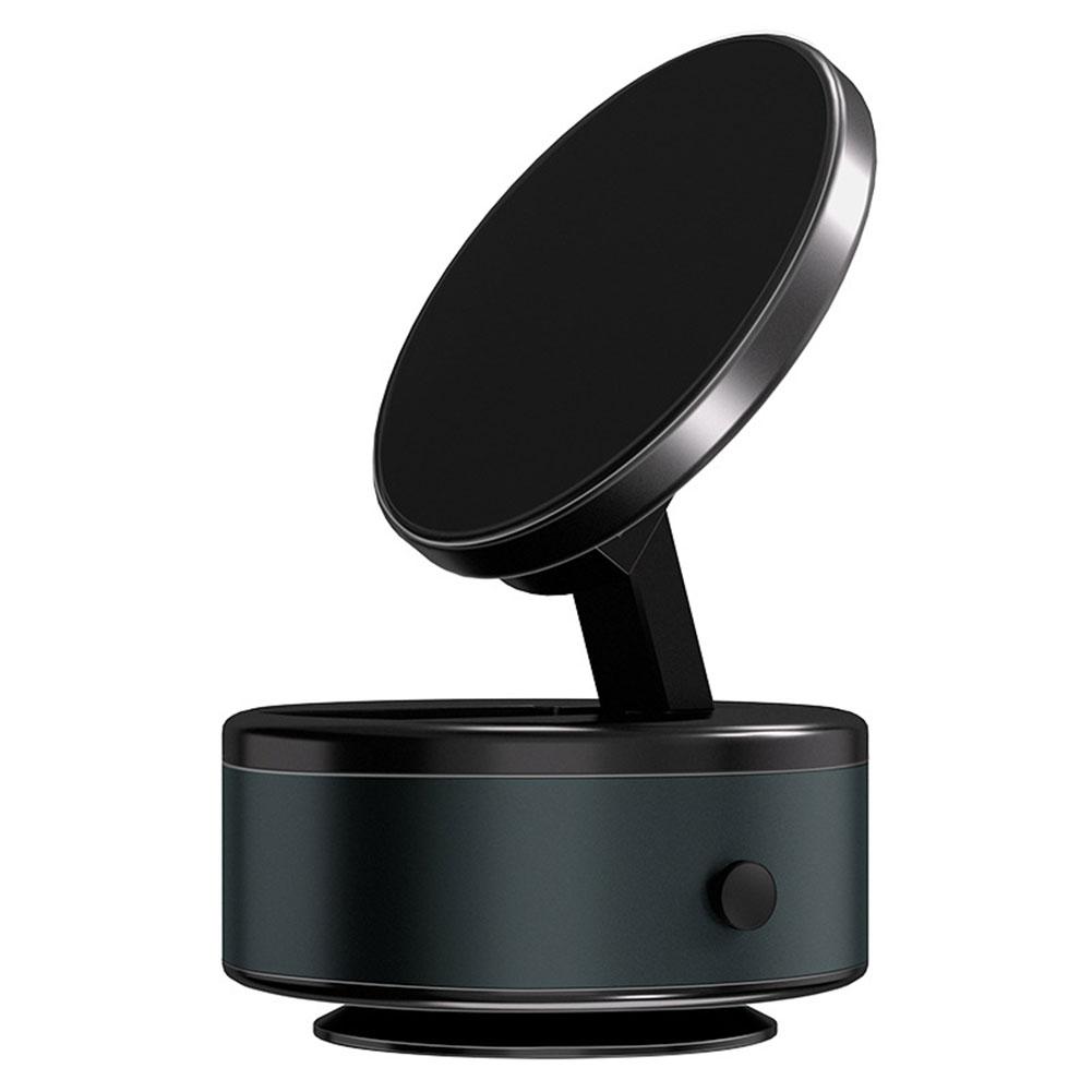 Car Magnet Phone Mount 360° Rotation Magnetic Vacuum Suction Cup Phone Holder Magnetic Smartphones Mount for iPhone 12-15