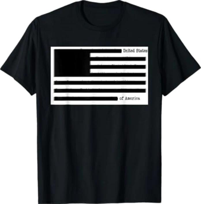 Censored Docuunisexts American Flag United States Of America Tshirt S