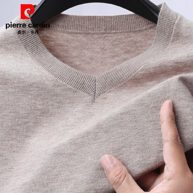 

Мужской трикотажный свитер с V-образным вырезом из смесовой кашемировой пряжи Pierre Cardin 3XL