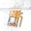 Large Capacity Glass Seasoning Jar 400ml Salt Seasoning Box Sugar and Salt Container  for Home