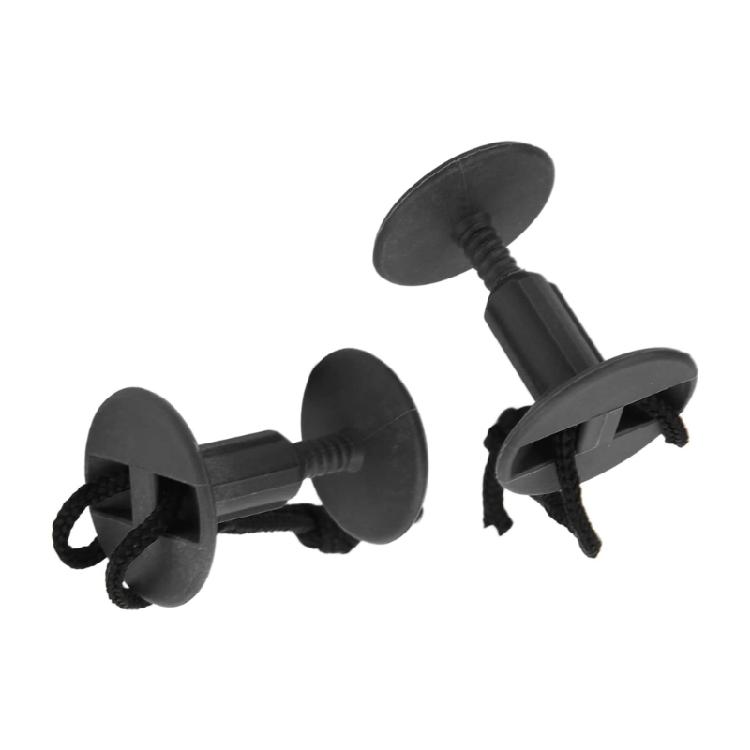 6Pcs Surfboard Leash Plugs with Cord String Bodyboard Surfboard Leash Plugs Water Sports Surfing Accessories