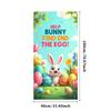 Decorative Festive Decoration Celebration Vibrant Outdoor Spring Backdrop Cheerful Easter Banner for Family Celebration