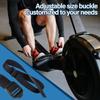 2pcs Quick Release Rowing Machine Feet Straps Reinforced Rowing Workout Band  Gym