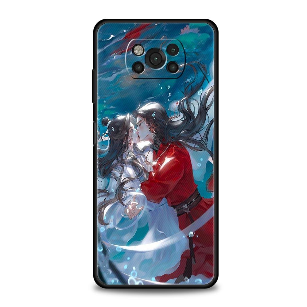 

Phone Case For Xiaomi Poco X6 X5 X4 Pro 5G X3 NFC F5 F4 M5 M4 M3 F3 GT C51 C50 C55 Soft Black Cover Heaven Official s Blessing Poco X3 NFC