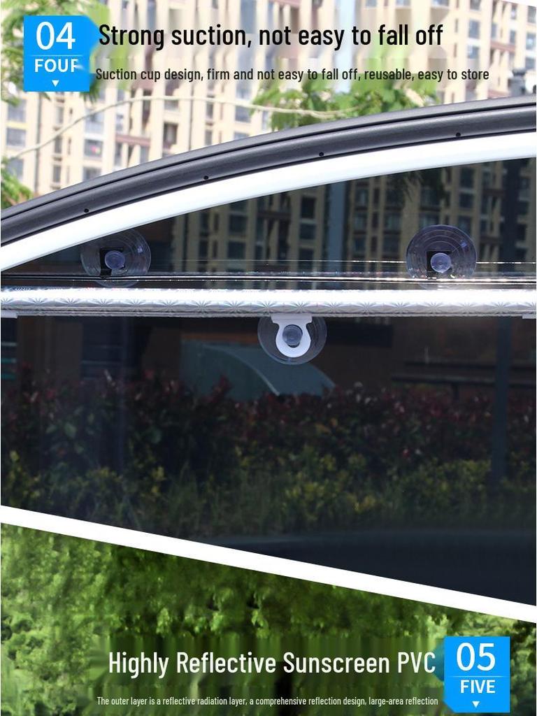 Automatischer Teleskop-Auto-Sonnenschutzvorhang zur Fensterisolierung