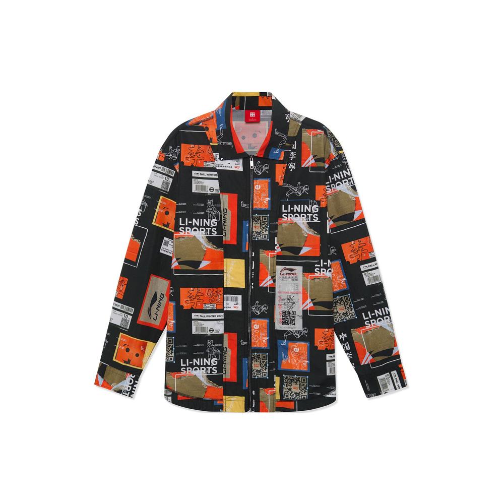 Li Ning Sports Basketball Collection Jackets Unisex Black Square Collar Moderate Other ASHR133-1 M