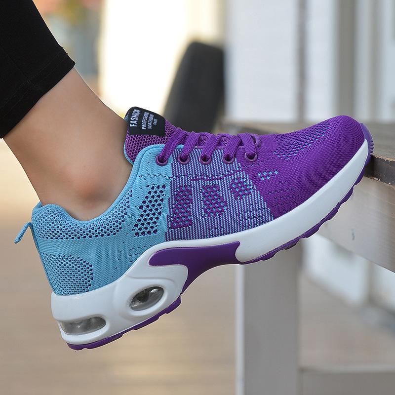 Women's Shoes Fly-woven Casual Women's Shoes Cold Sticky Sneakers Women's Mesh Shoes Women's Versatile Running Shoes Casual Shoes Women