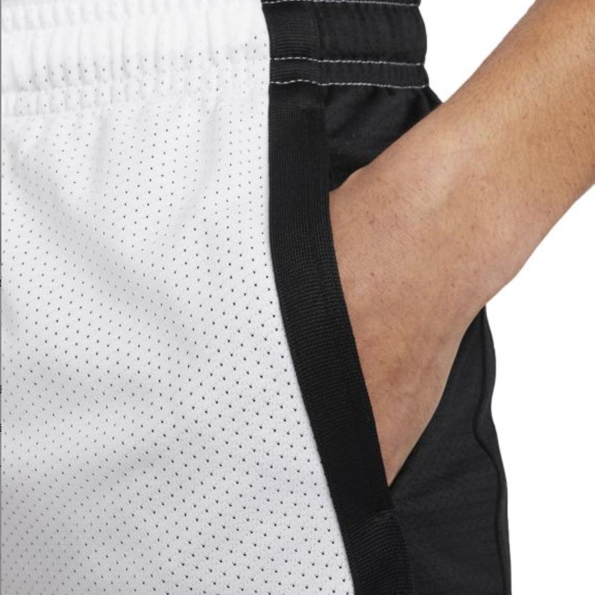 Jordan Sport Dri-FIT Classic Jumpman Logo Print Mid-Rise Loose Basketball Shorts Men Shorts White DH9077-100