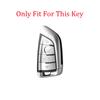 4 Buttons Leather Car Rmote Key Case Cover for BMW X1 X3 X4 X5 F15 X6 F16 G30 7 Series G11 F48 F39 520 525 F30 118i 218i 320i